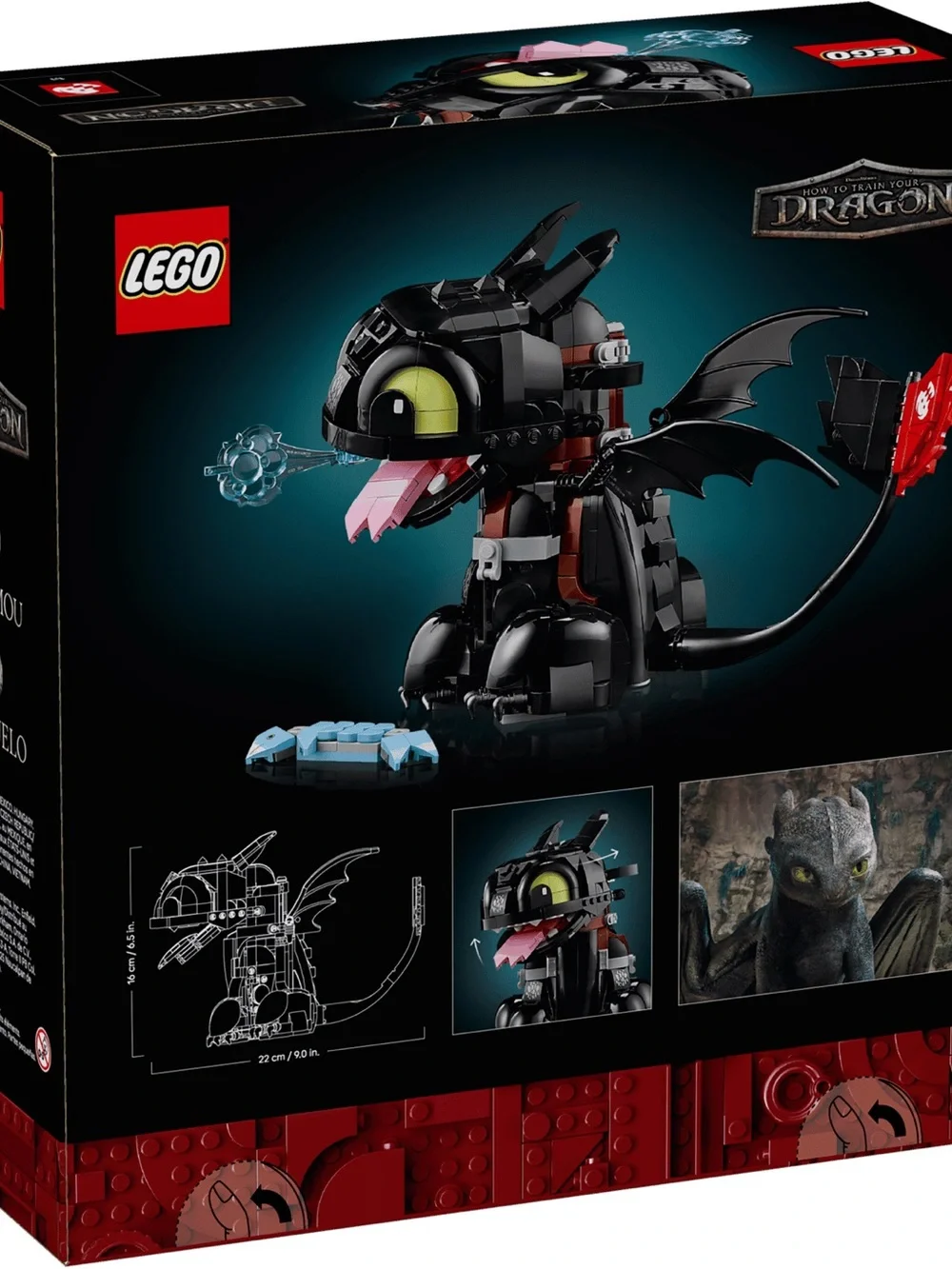 Lego How to Train Your Dragon: Toothless

LEGO® Icons
#10375
New in Box - Picture 3 of 3